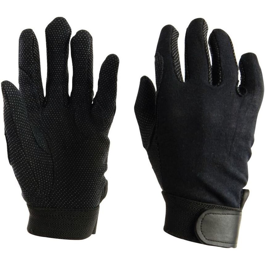 Dublin Junior Bahnreithandschuhe 380951 - Schwarz